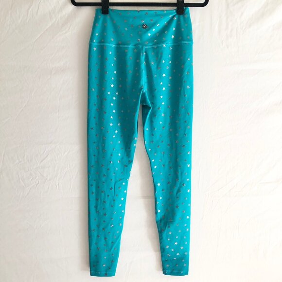 Star Print Activewear Leggings - Picture 2 of 6